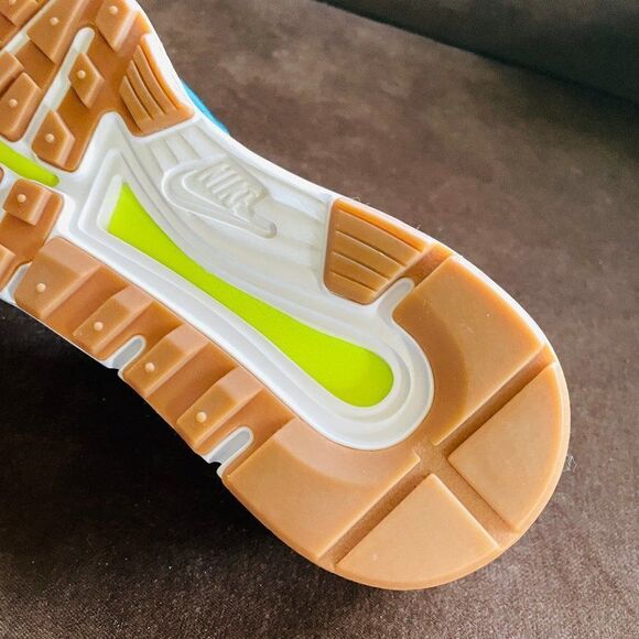 NEW NIKE id Internationalist Custom Colorway Sz 9 BLue Yellow Sample Promo - Picture 10 of 12